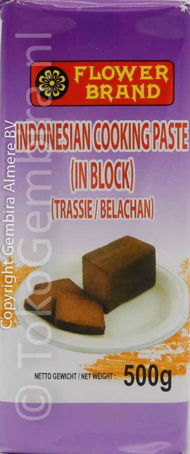 Trassie / Belachan Block 500g flower brand