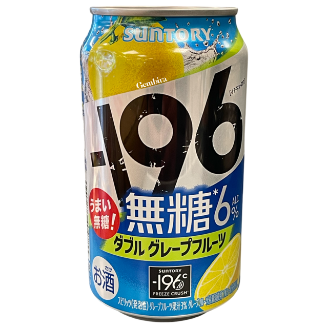 -196 Mutou Double Grapefruit 350ml ALC. 6% Suntory
