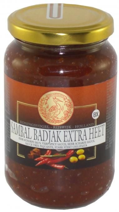 Sambal bath jacket extra hot 375 g - Koningsvogel