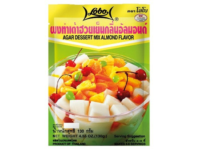 Agar Dessert Mix Almond Flavor 130gr Lobo