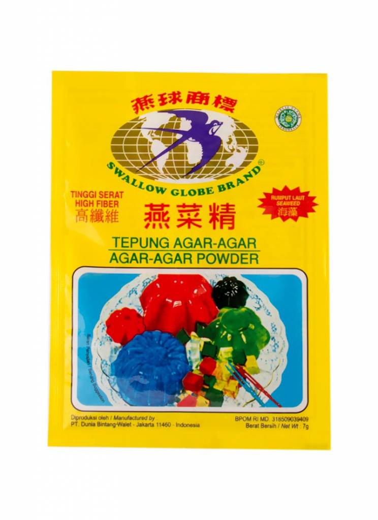Agar-Agar White 7gr Swallow
