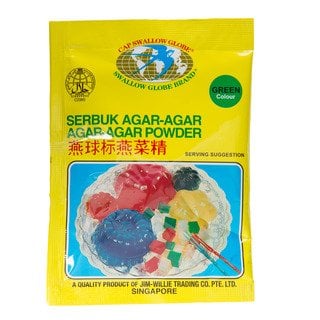 Agar-Agar Green 7 grams Swallow