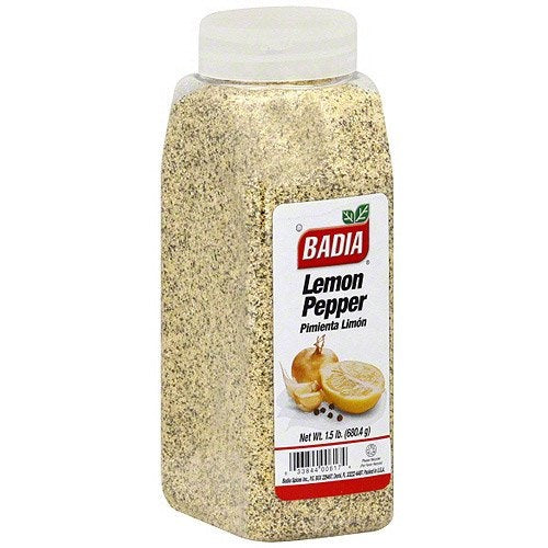 Badia Lemon Pepper 680.4 g / 1.5 lb