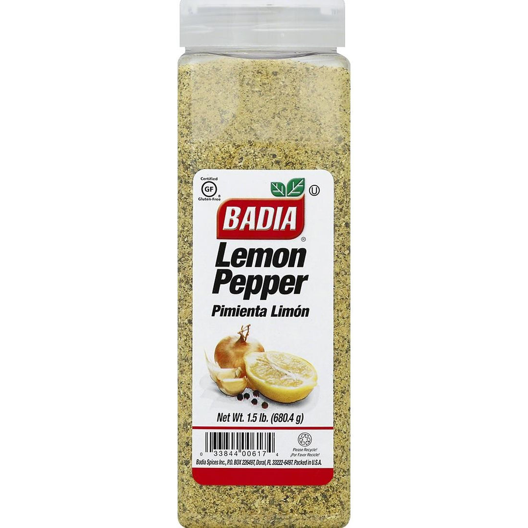 Badia Lemon Pepper 680.4 g / 1.5 lb