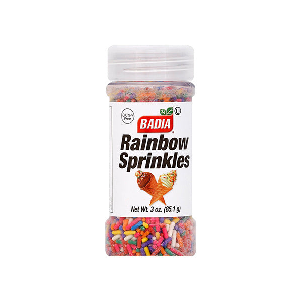 Badia Rainbow Sprinkles 3 oz - 85.1gr
