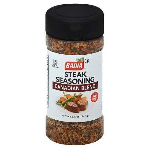 Badia Steak Seasoning 6.5 oz - 184.3gr Canandian Blend