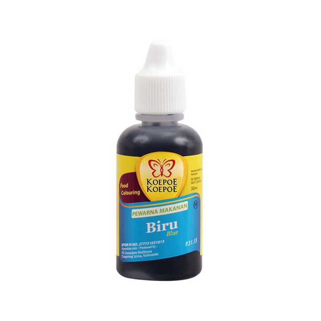 Biru - Blue Dye 30ml - Koepoe Koepoe