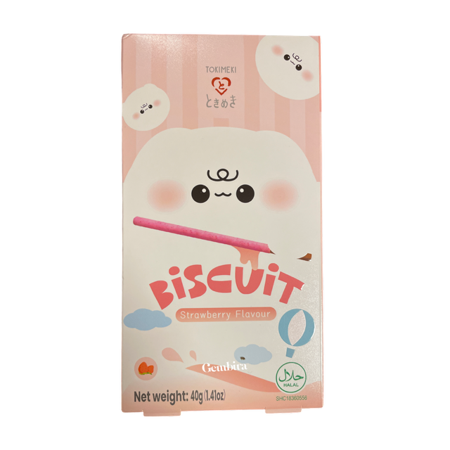 Biscuit Strawberry 40g Tokimeki