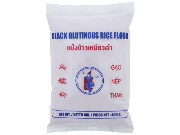 Black Glutinous Rice Flour 400g Thai Dancer