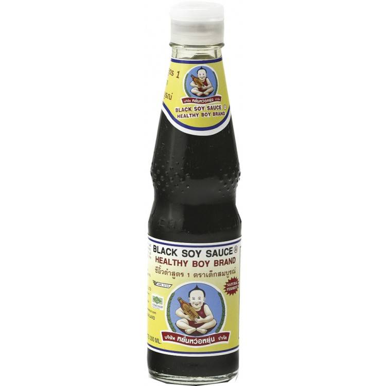 Black Soy Sauce 300ml Dek Som Boon