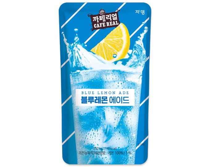 Blue Lemon Ade 230ml Cafe Real