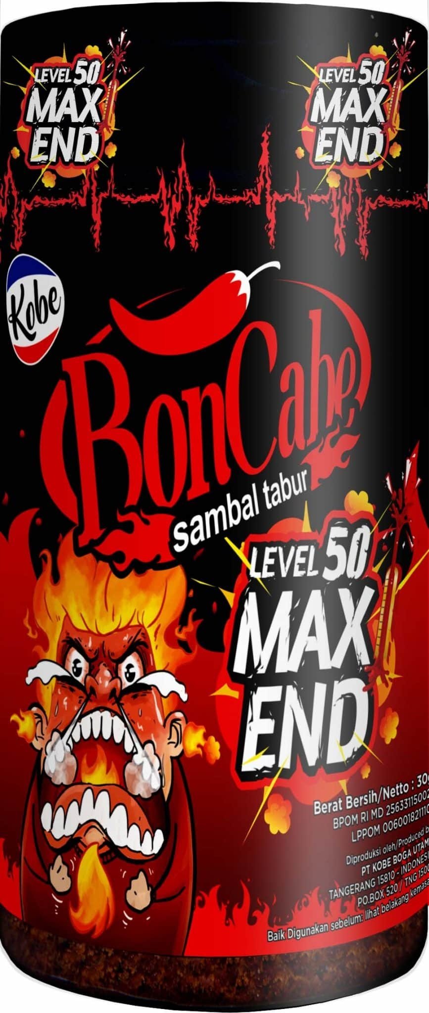Boncabe level 50 max end 30g Sambal Tabur Kobe