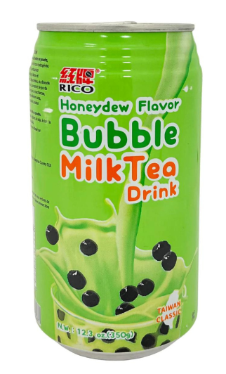 Bubble Milk Tea Drink Honewdew flavor 350g Rico - green label