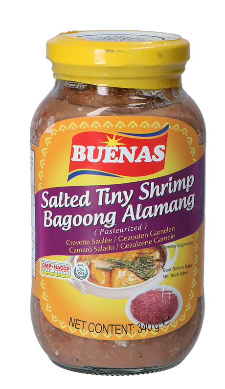 Buenas salted tiny shrimp bagoong alamang 340g