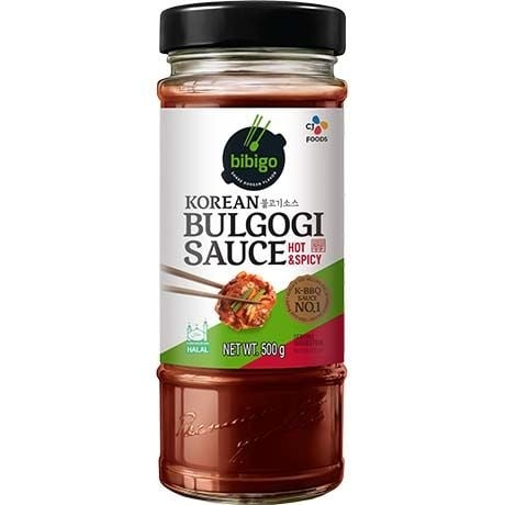 Bulgogi Sauce Hot & Spicy 500g Bibigo