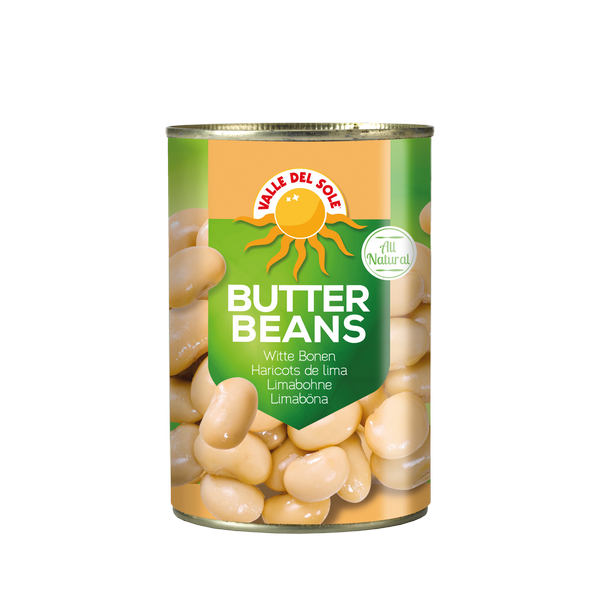 Butter Beans 400g Valle Del Sole - tin