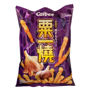 Calbee Grill Corn Sticks Garlic 80g