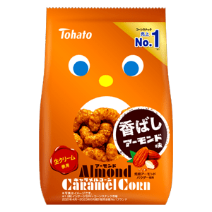 Caramel Corn Almond 65g Tohato