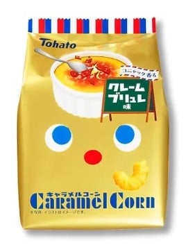 Caramel Corn Creme Brulee 65g Tohato