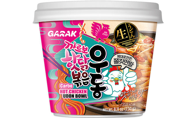 Carbo Hot Chicken Udon Bowl 230g Delief - 8.11 oz