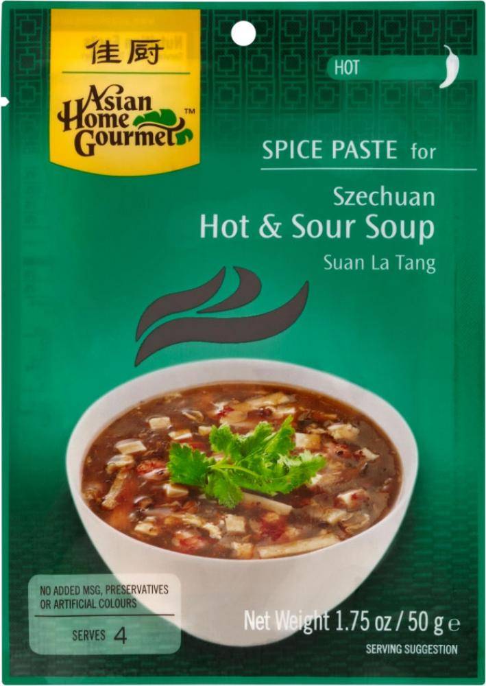Szechuan Hot & Sour soup 50g Asian Home Gourmet