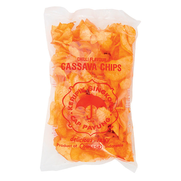 Cassava Chips chilli 250gr - Mirasa