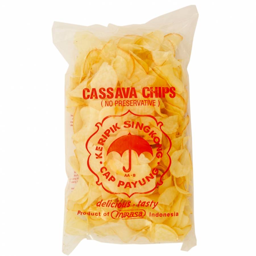 Cassava Chips Natural 250g Mirasa - Cap payung