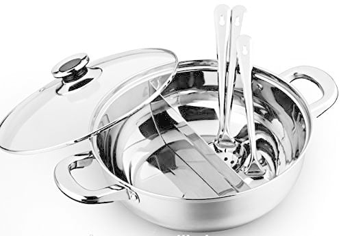 stainless steel hot pot Ø28cm - 4.7L Golden Turtle