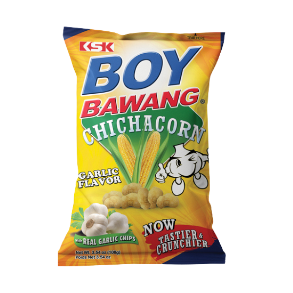 Chichacorn Garlic 100g Boy Bawang