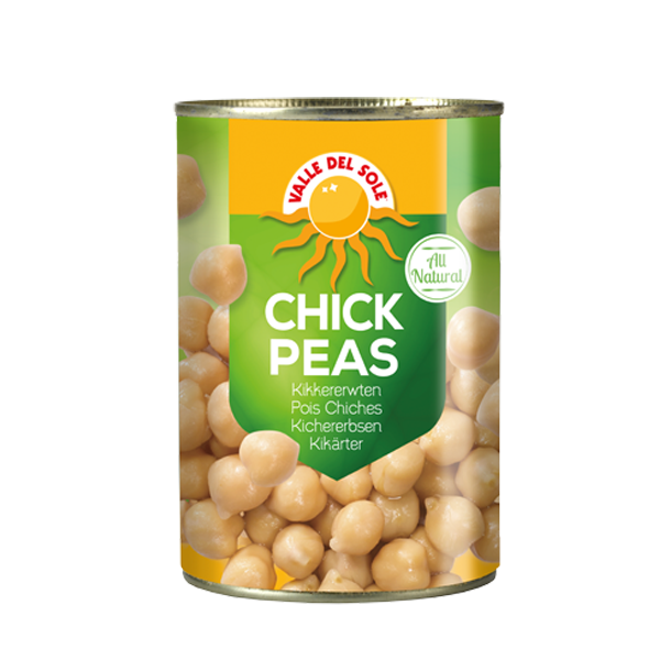 Chick Peas 400g canned Valle Del Sole