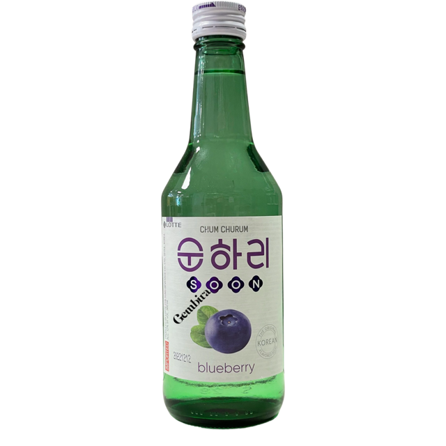 chum churum BlueBerry soju 12% - 360ml soonhari