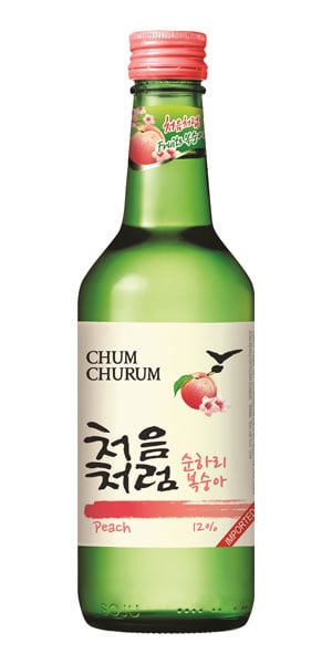 Chum Churum Peach Soju 12% - 360ml Soonhari