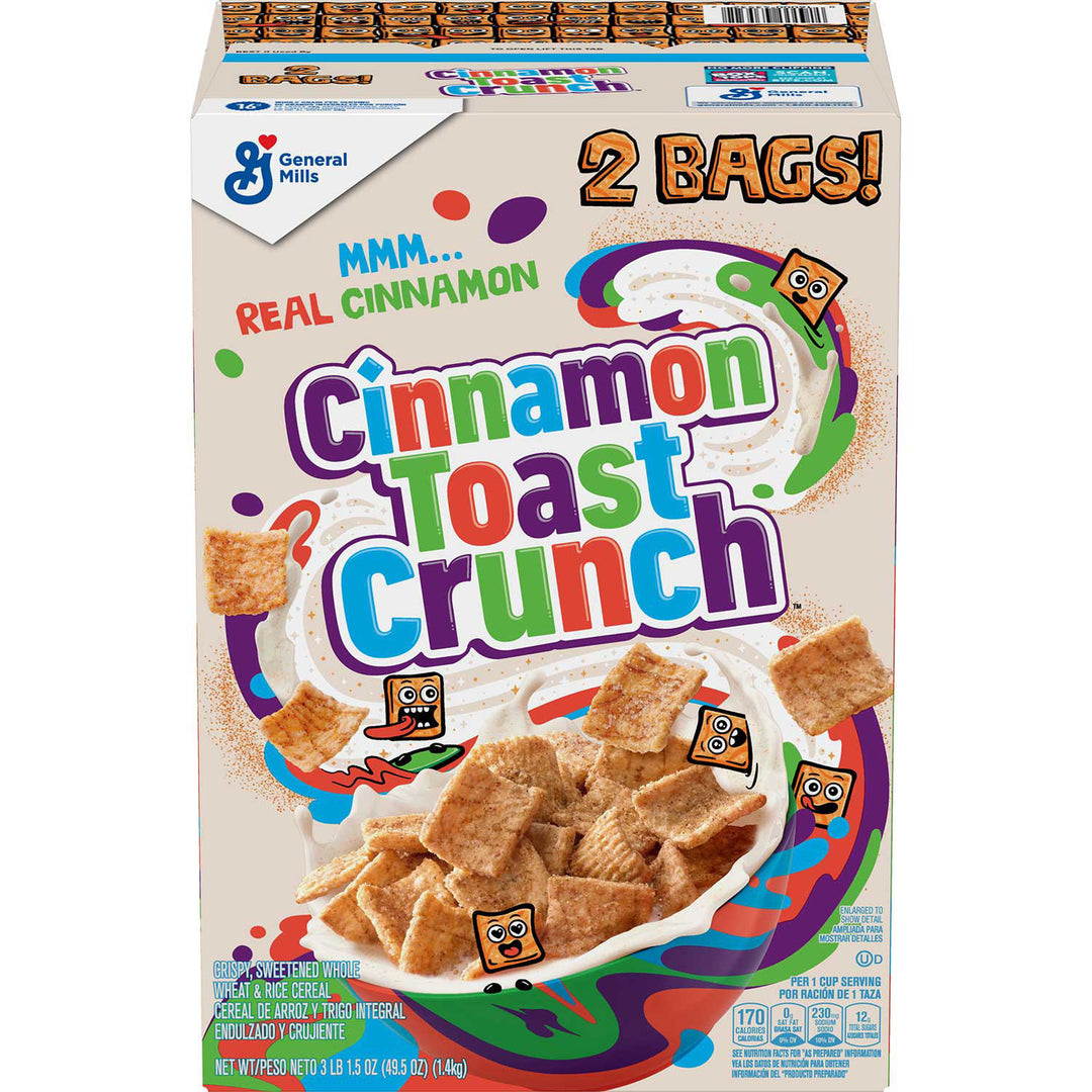 Cinnamon Toast Crunch 49.5oz - 1.4kg General Mills