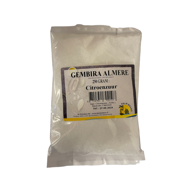 Citric Acid 250g Palm