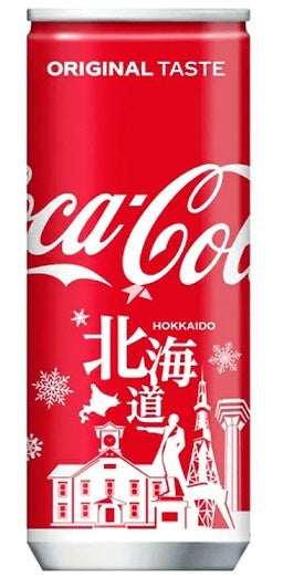 Coca Cola Original Hokkaido 250ml Can