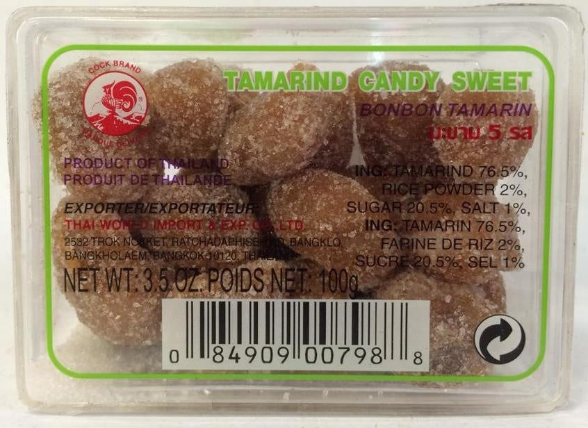 Tamarind Candy Sweet 100g Cock Brand