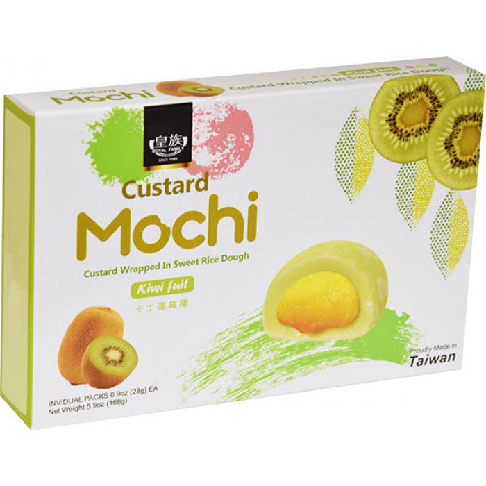 custard mochi kiwi 168g Q - box