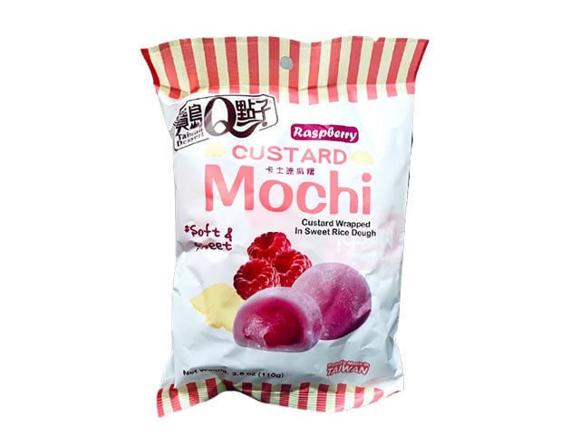 custard mochi raspberry 110g Q