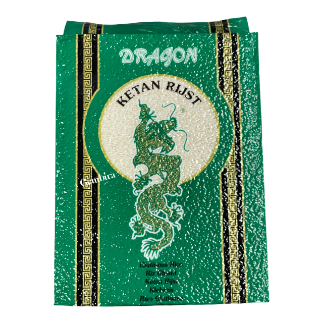 Dragon Ketan Rice / Glutinous Rice 4.5kg - Green pack
