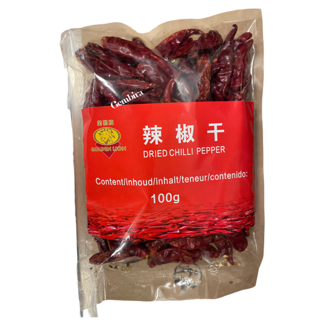 Dried Chili Pepper 100g Golden Lion