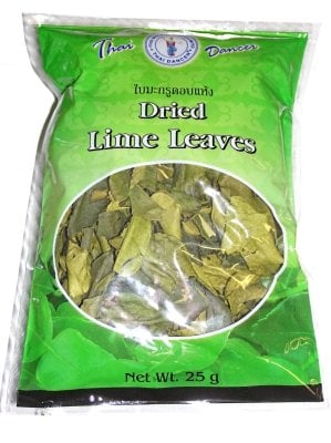 Dried Lime Leaves 25 gram Thai Dancer