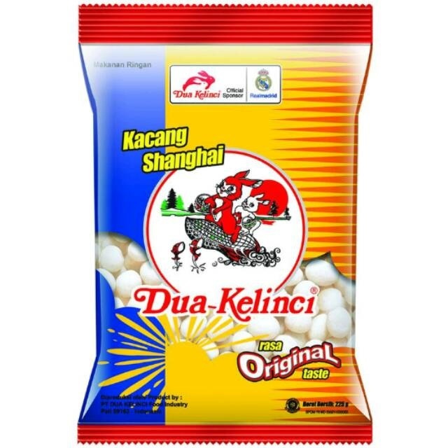 kacang shanghai 200g dua kelinci