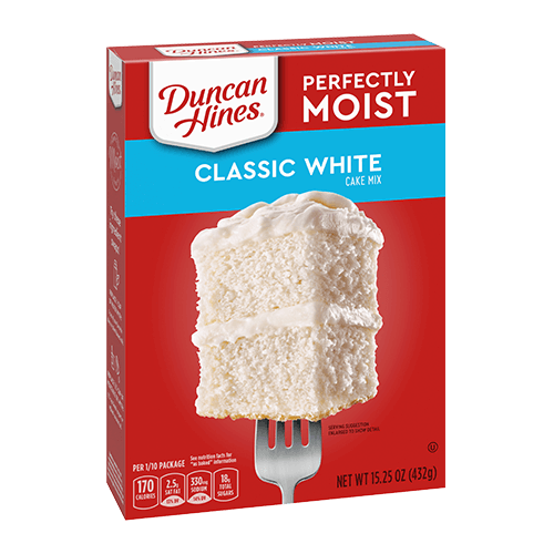 Duncan Hines Classic White cake mix
