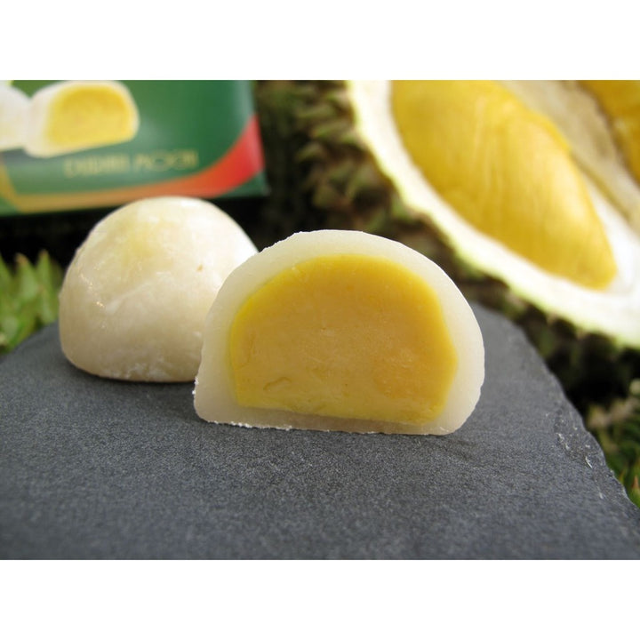 He Fong Durian Mochi 210g Q