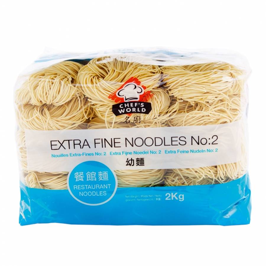 Extra Fine Noodles 2kg Chefs World