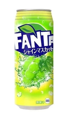 Fanta Shine Muscat 500ml Can