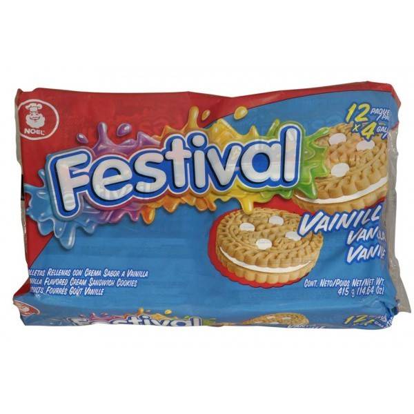 Noel Festival vanille koekjes 12x4 packs