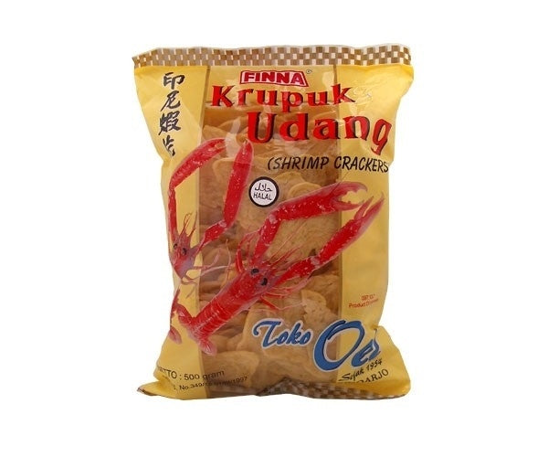 Finna Krupuk Udang (shrimp) Oei 500gr