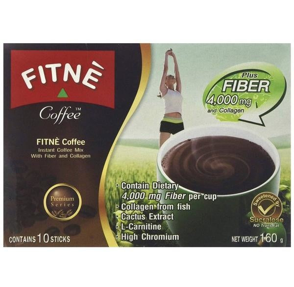 Fitne Coffee Fiber Collagen 160g - 10 sticks
