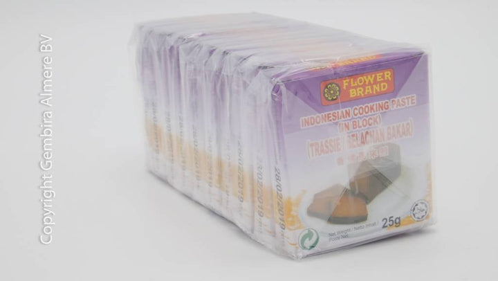 Trassie - Belachan Bakar 25gx10 Flower Brand